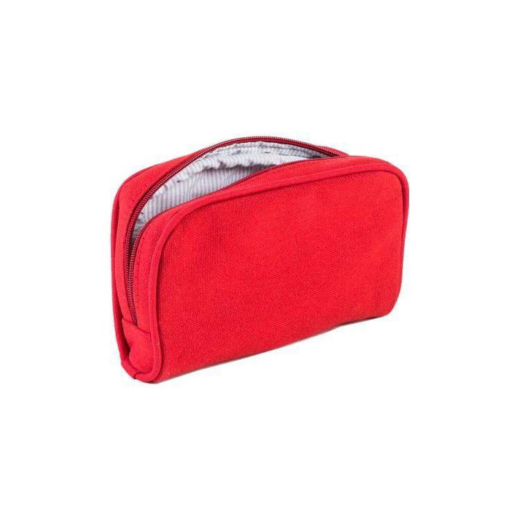 Accessories Travel Make Up Lined Zippered Pouch