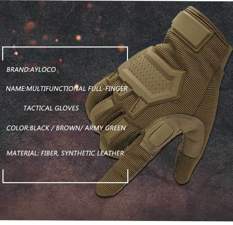 Touch Screen Tactical Gloves Men Army Sports Military Special Forces