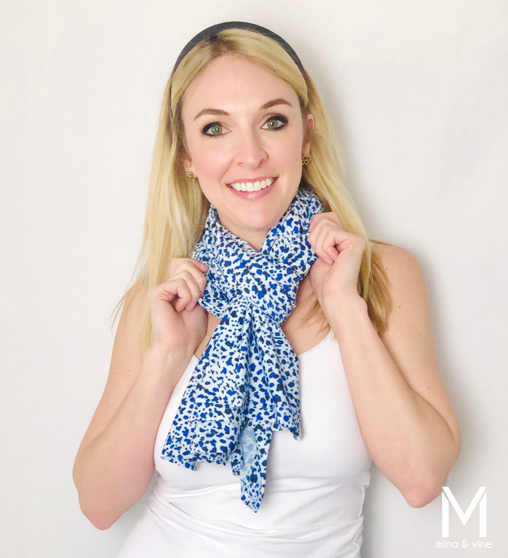 Cheeky Cheetah Multi-Way Smart Scarf