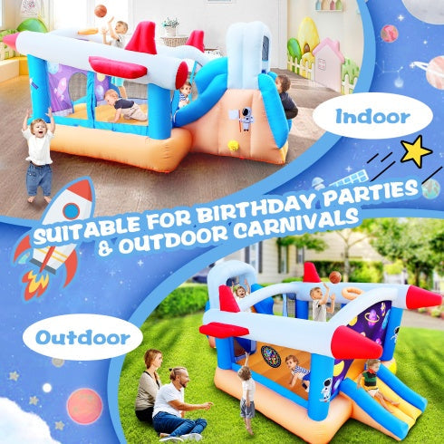 6 In 1 Outdoor Indoor Inflatable Bouncer For Kids Target Ball