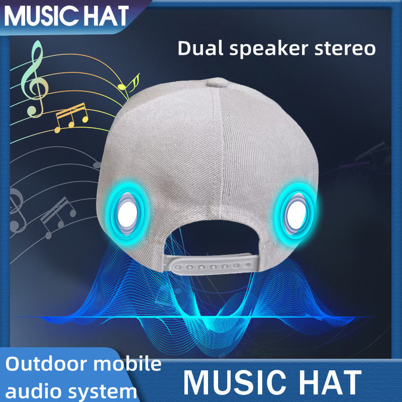 Bluetooth-compatible Music Hat Tennis Music Listening