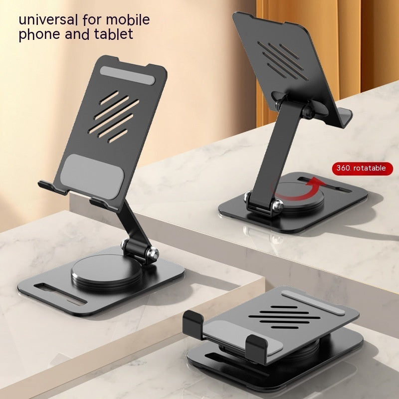 360 Degrees Rotate Metal Desk Mobile Phone Holder Stand For Phone Pad