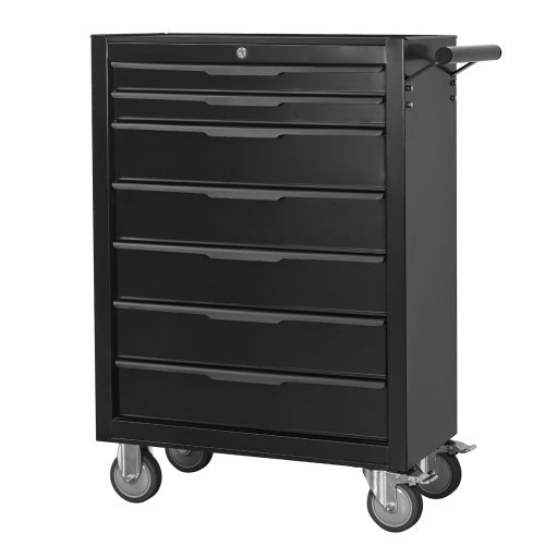 7-Drawer Rolling Tool Chest Cabinet, Large Capacity Metal Tool Box