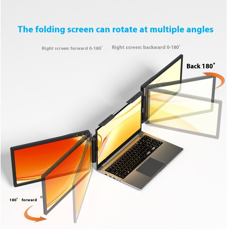 14-inch Left And Right Dual-screen Portable Display One-line