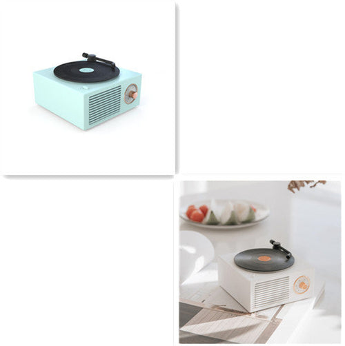 Wireless mini portable retro phonograph Bluetooth-compatible speaker