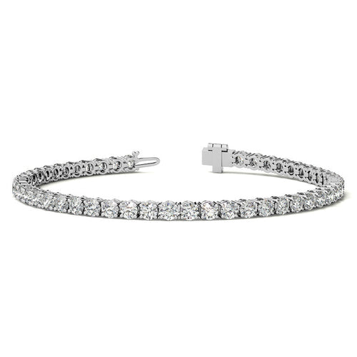 8.5 CTW Lab Grown Diamond Tennis Bracelet in 14kt White/Yellow Gold