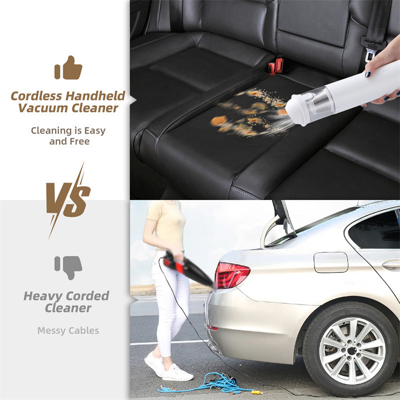 Shell Multifunctional Car Vacuum Cleaner 10kPa Outdoor Suction Blowing