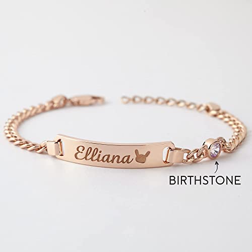 Baby Bracelet, Kid Birthday Gift, Name Bracelet Kid, Toddler Bracelet