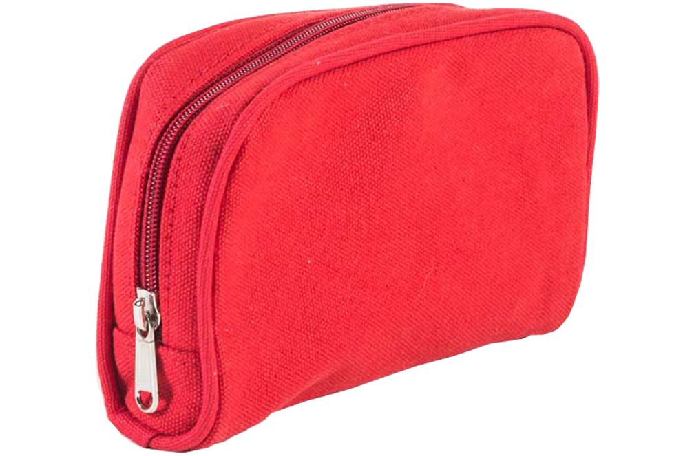 Accessories Travel Make Up Lined Zippered Pouch