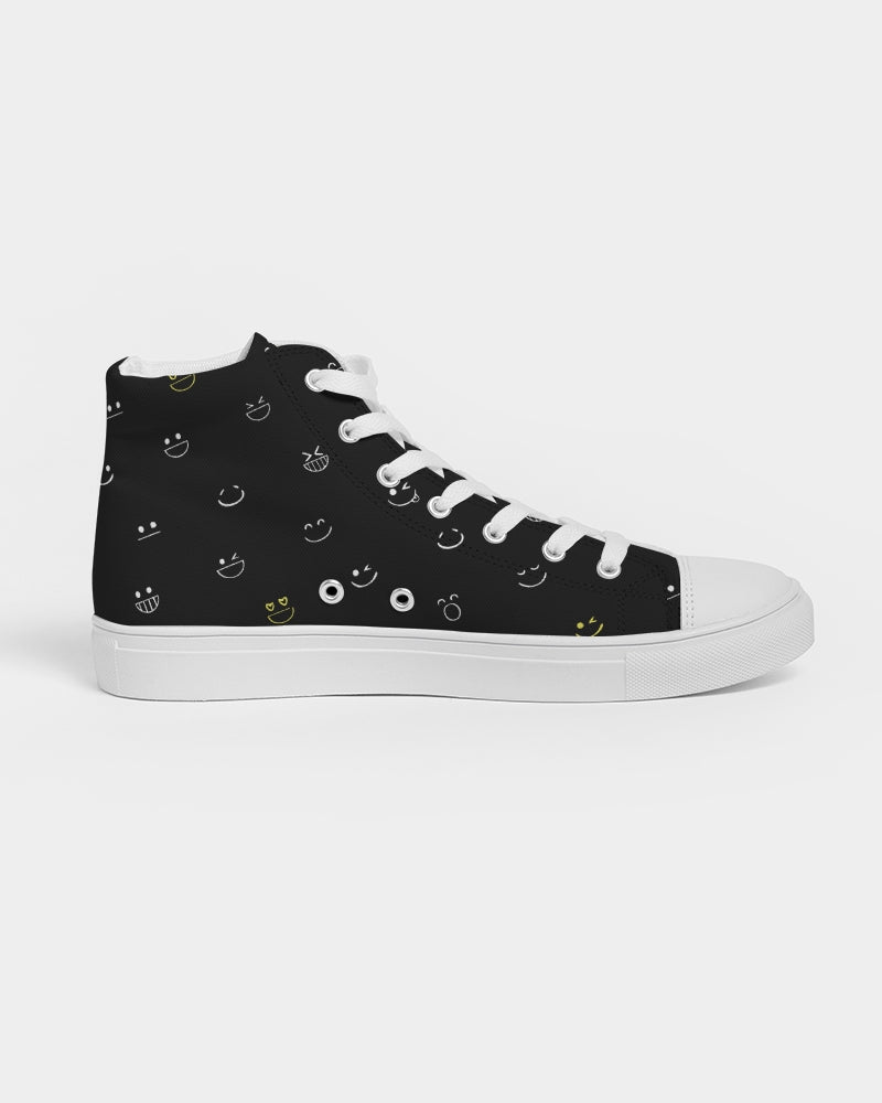 2882Sport™ Fit My Mood: Winky Face Men's Hightop Canvas Shoe