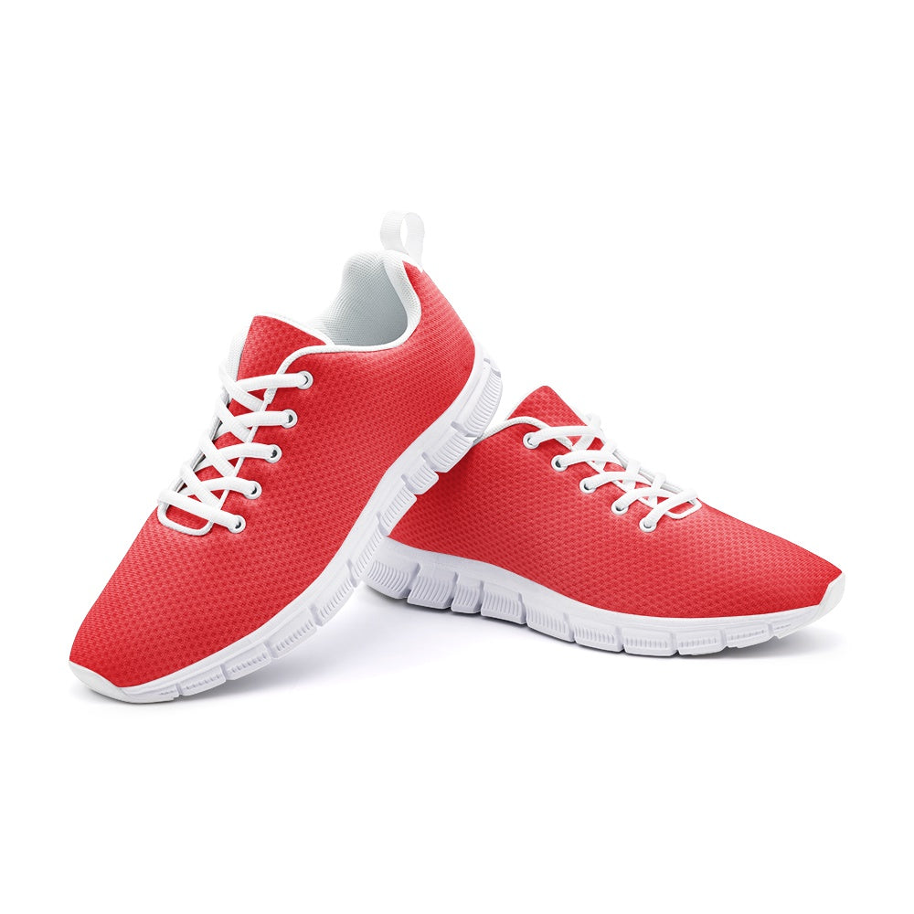 VIPER SHOES STYLE 54TV Red Unisex Lightweight Sneaker Athletic Running