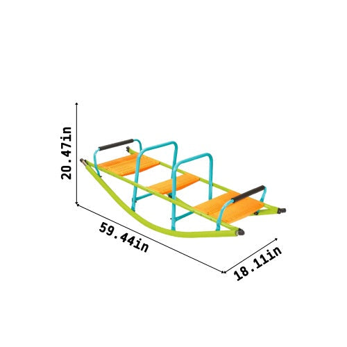 XSS008 High Quality Kids Seesaw Plastic Seat Play Equipment Suitable