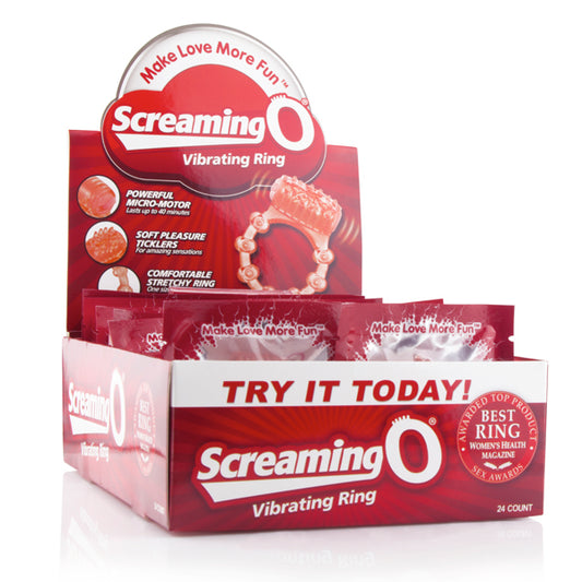 The Screaming O Vibrating Ring - 24 Count P.O.P. Box Display