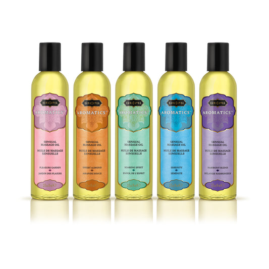 Aromatic Massage Oil Pre- Pack Display - 15 Pieces