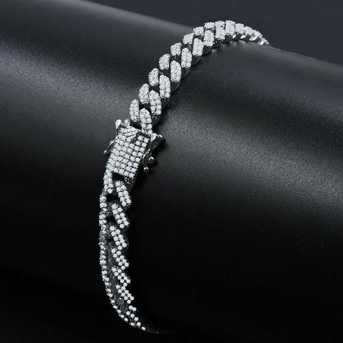 BIBELOT 6MM  Silver Cuban Bracelet | 9212501