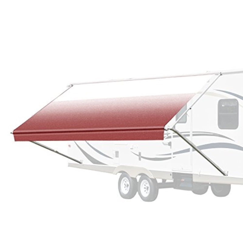 ALEKO  RVAWM8X8BUR25 8'X8' Retractable Motorized RV or Home