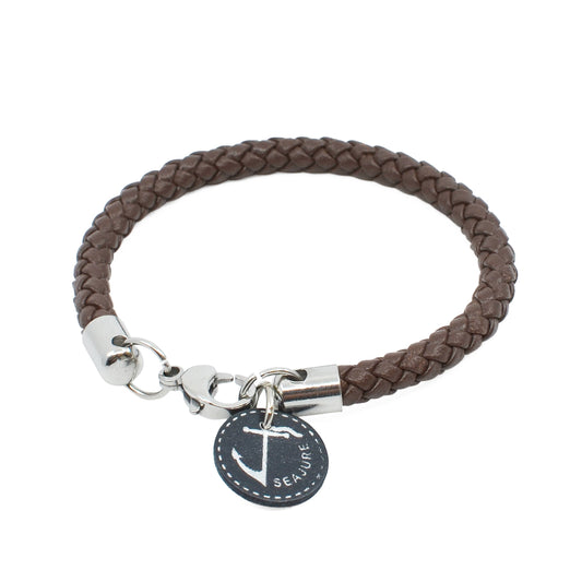 Braided Leather Corsica Bracelet