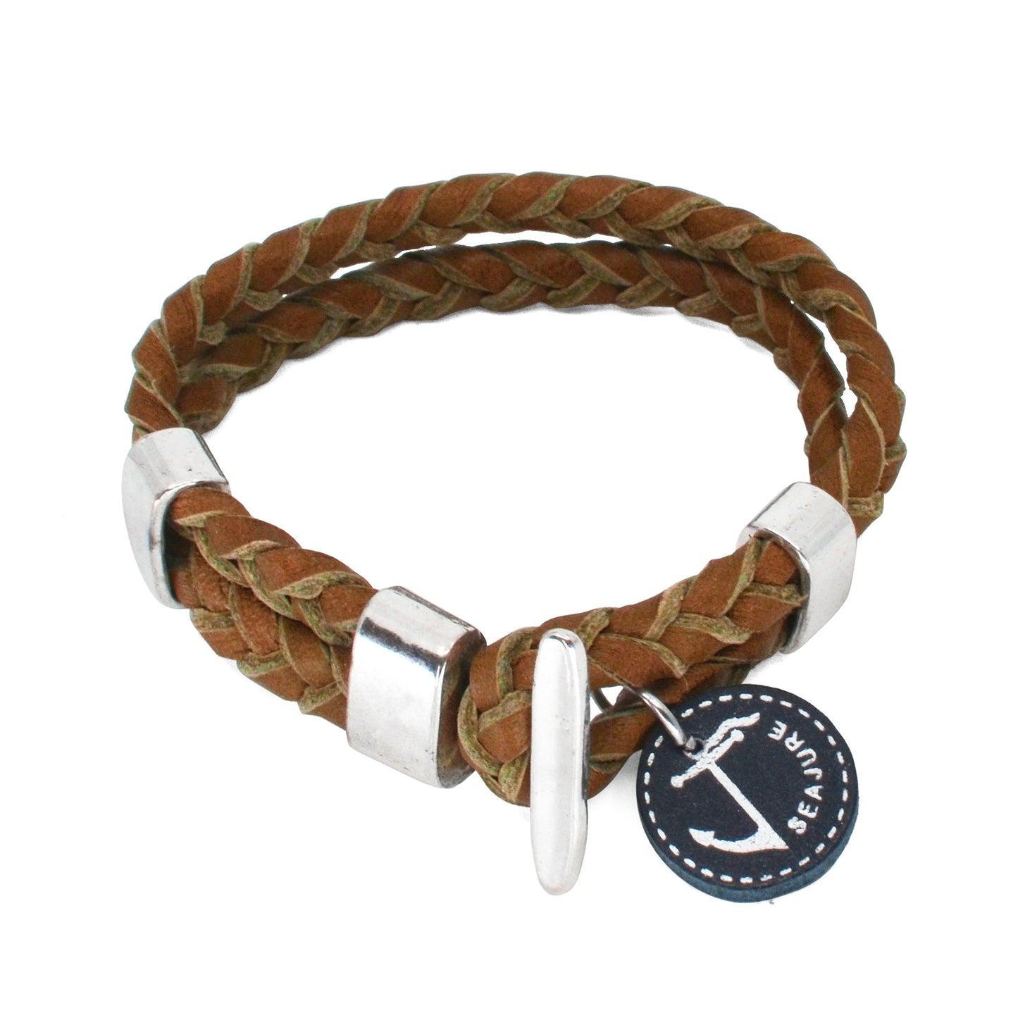 Braided Leather Corfu Bracelet