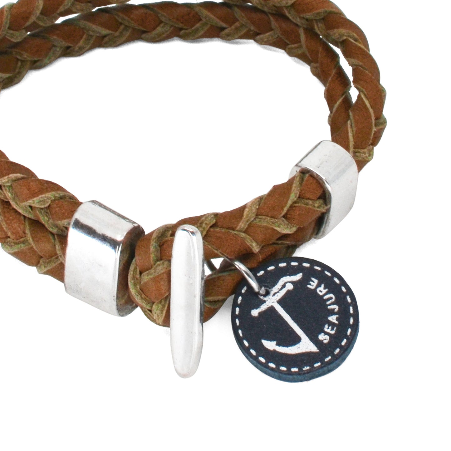 Braided Leather Corfu Bracelet