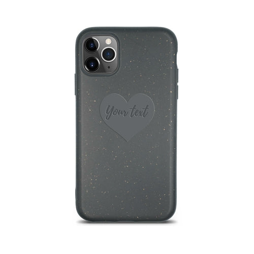 Biodegradable Personalized Phone Case - Black