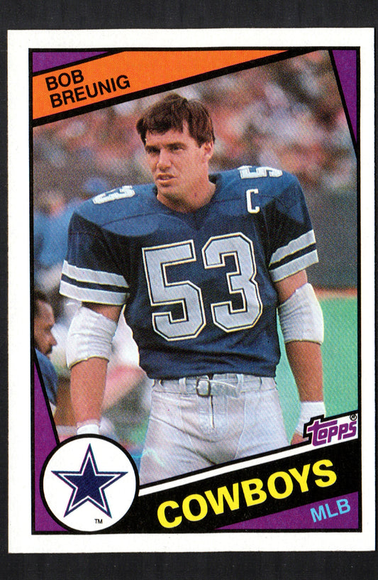 Bob Breunig Dallas Cowboys #236 - 1984 Topps