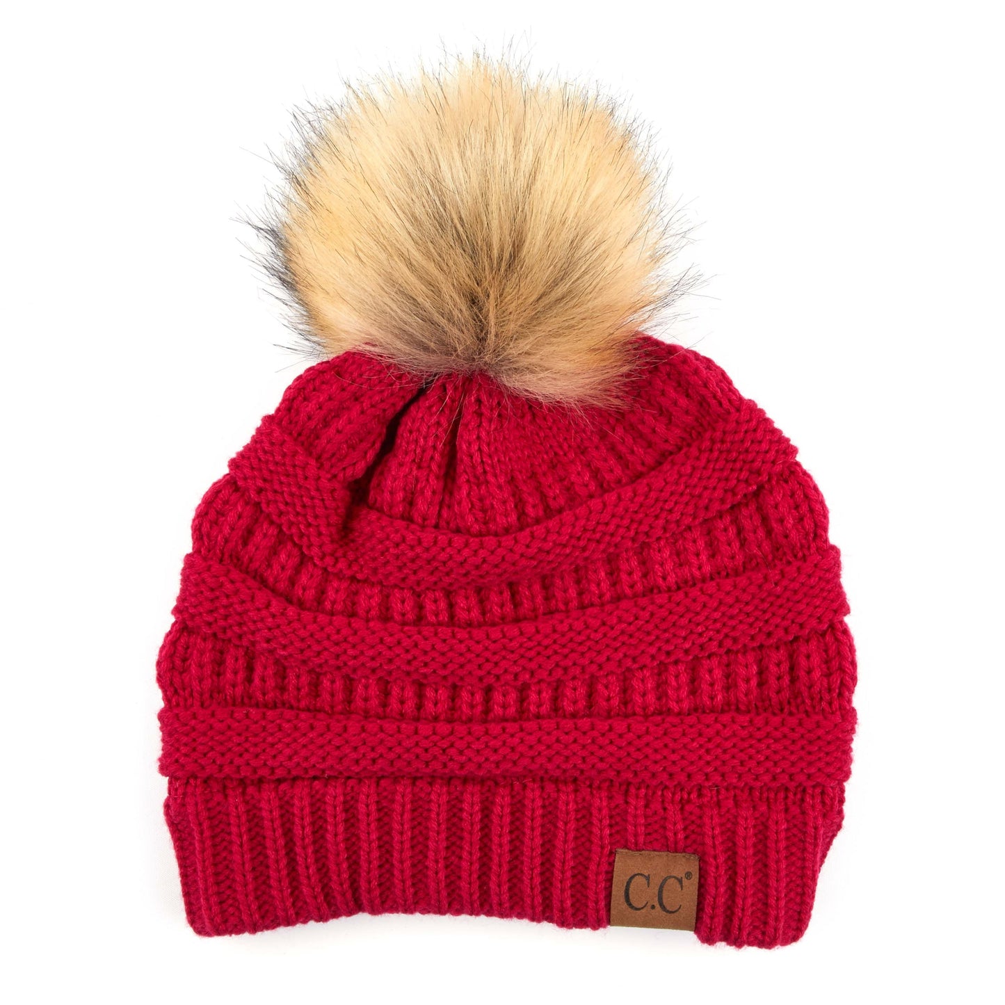 CC Trending Plush Pom Unisex Beanies Hats