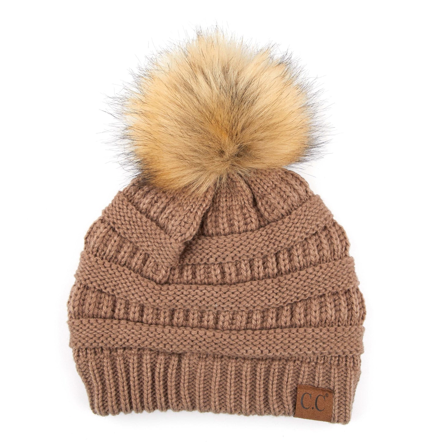 CC Trending Plush Pom Unisex Beanies Hats