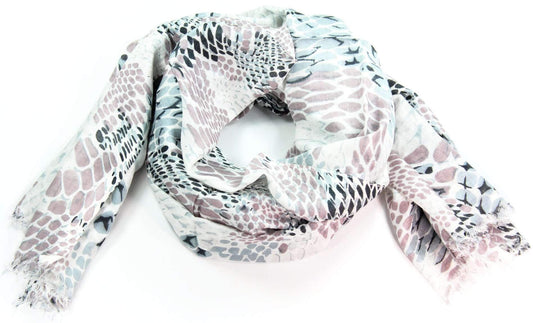 Snake Skin Print Scarf