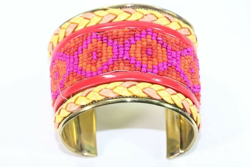 Beaded Cuff Bangles