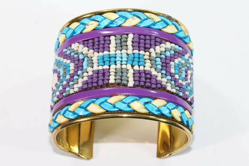 Beaded Cuff Bangles