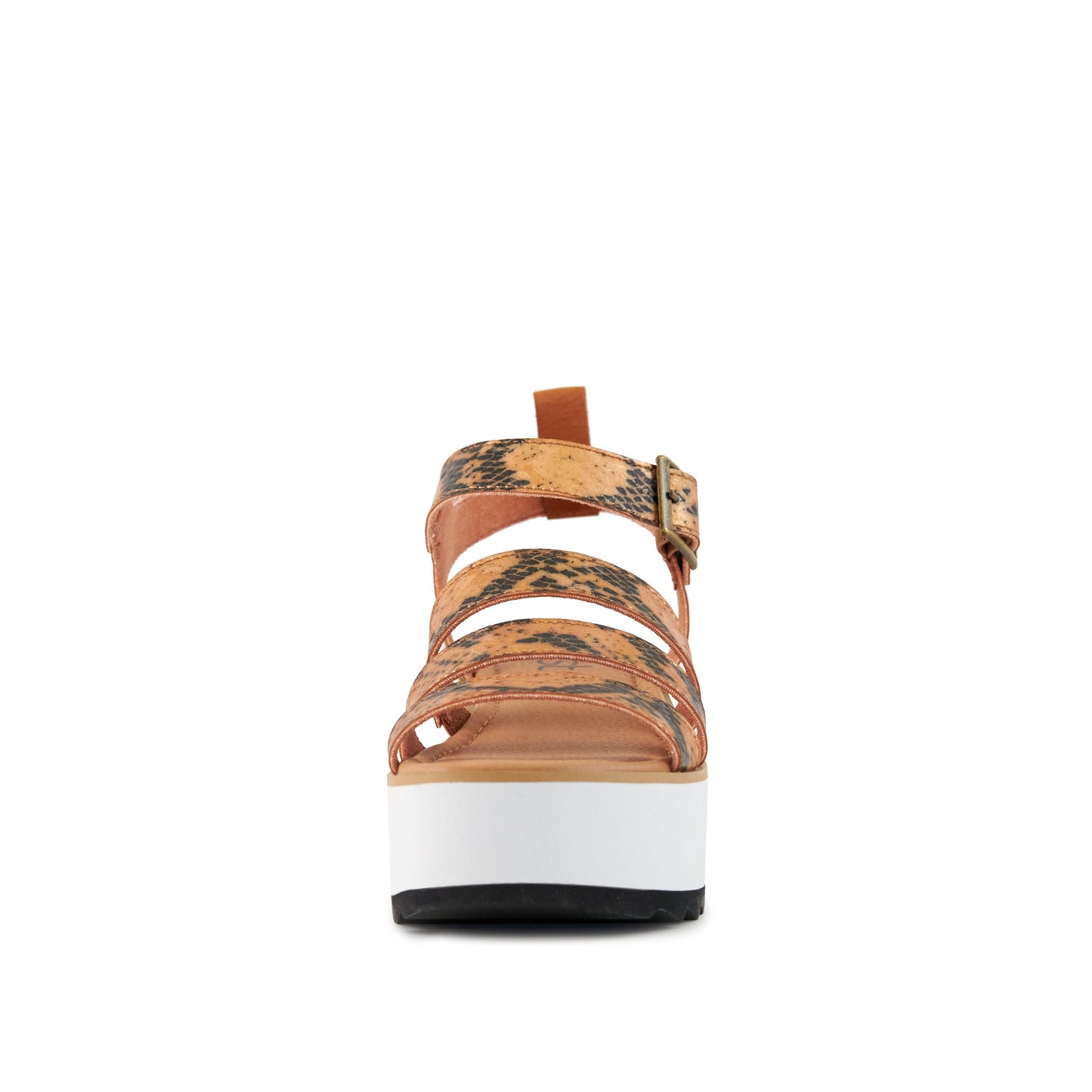 Women's Platform Sandal Kauai Snake-Tan