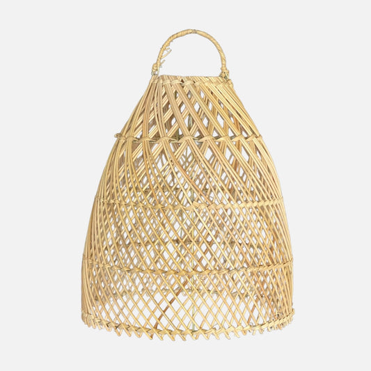 Abajur em Rattan Laga Natural – M