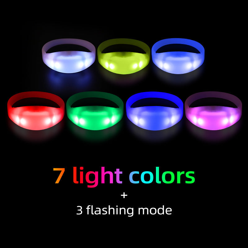 Wholesale Remote Controlled LED Wristbands (400PCS/1 Carton GFB005