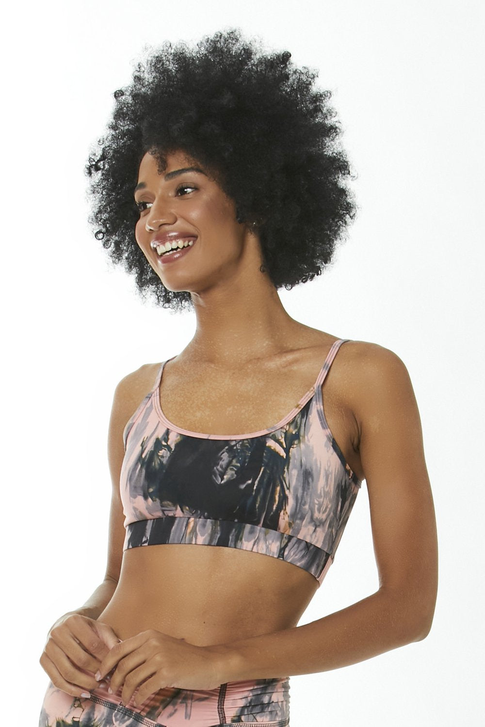 STORM TIE DYE SPORTS BRA