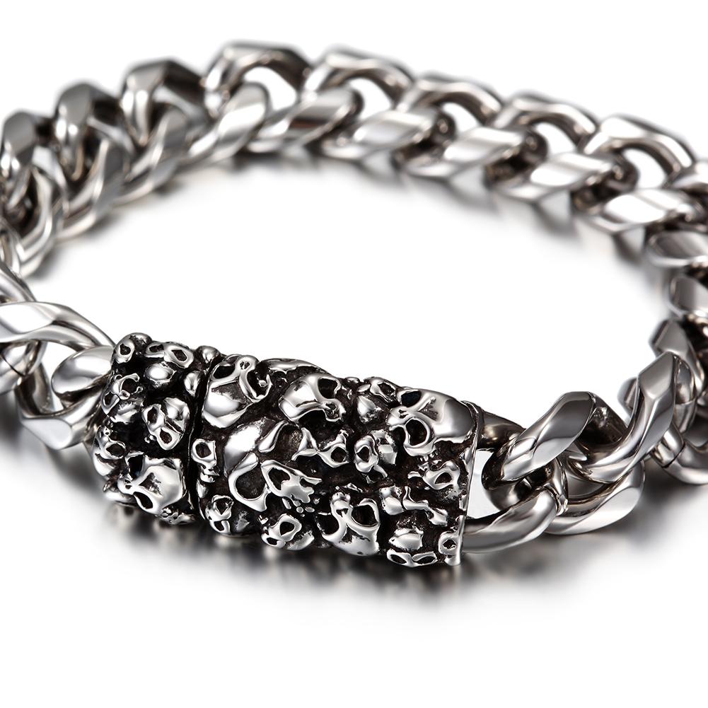 Skull Chain Bracelet