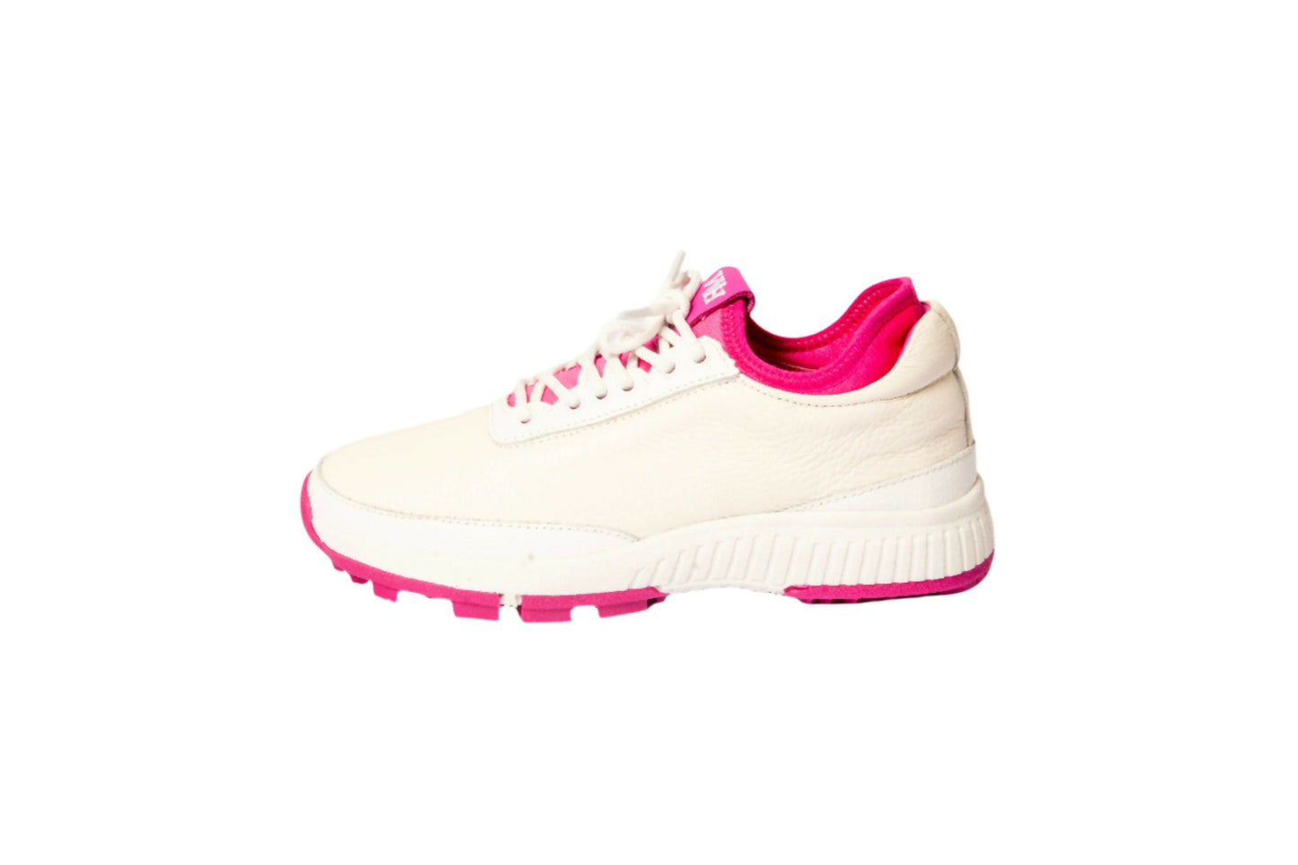 Women's Lynx Deerskin Golf Shoes in Pink