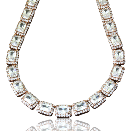 SHOWY Square Tennis Chain | 962202