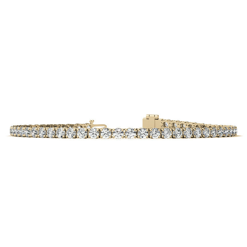 12.00 CTW Lab Grown Diamond Tennis Bracelet | G/VS AGI Certified |