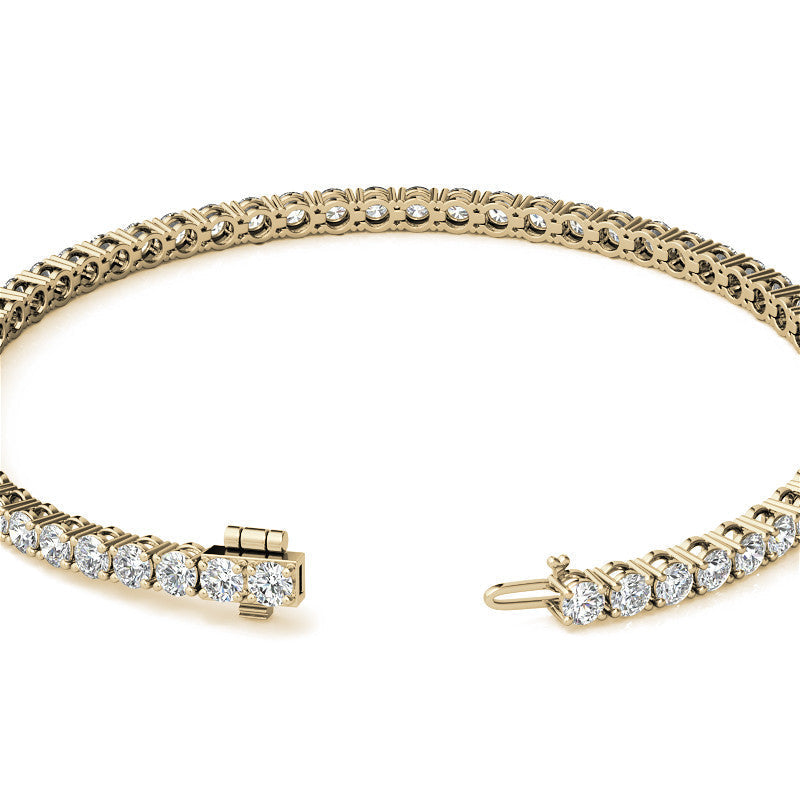 12.00 CTW Lab Grown Diamond Tennis Bracelet | G/VS AGI Certified |