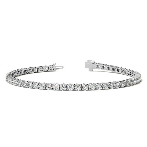 12.00 CTW Lab Grown Diamond Tennis Bracelet | G/VS AGI Certified |