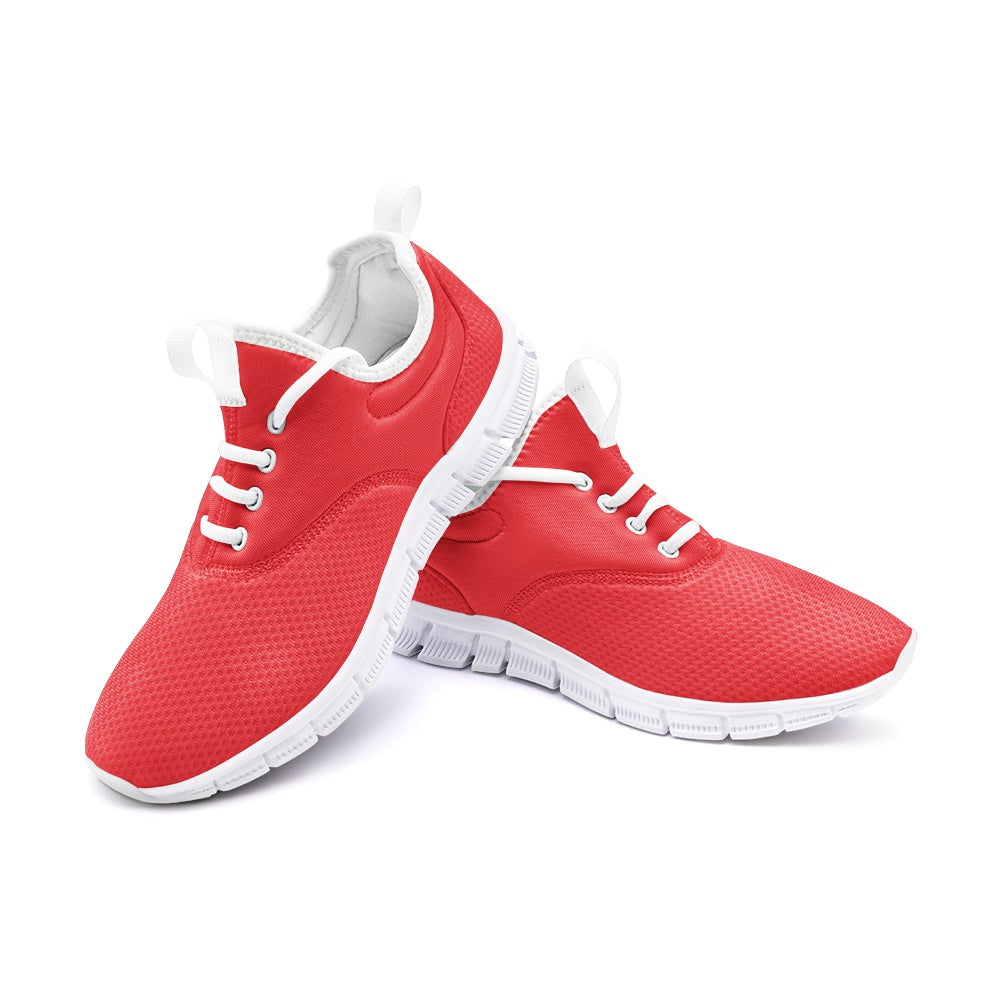 VIPER SHOES STYLE 54TF Red Unisex Lightweight Sneaker City Running