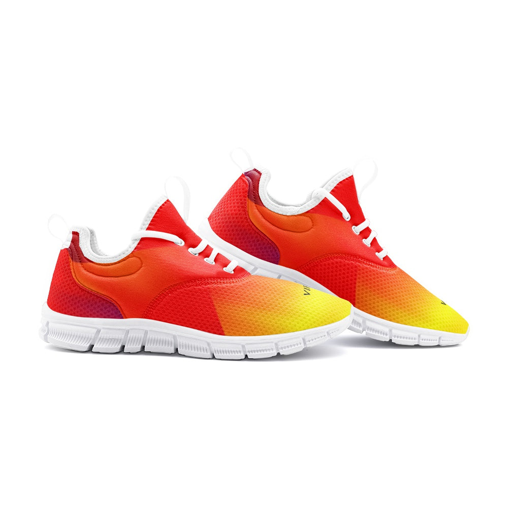 VIPER SHOES STYLE 54TF Abstract Red & Yellow Unisex Lightweight