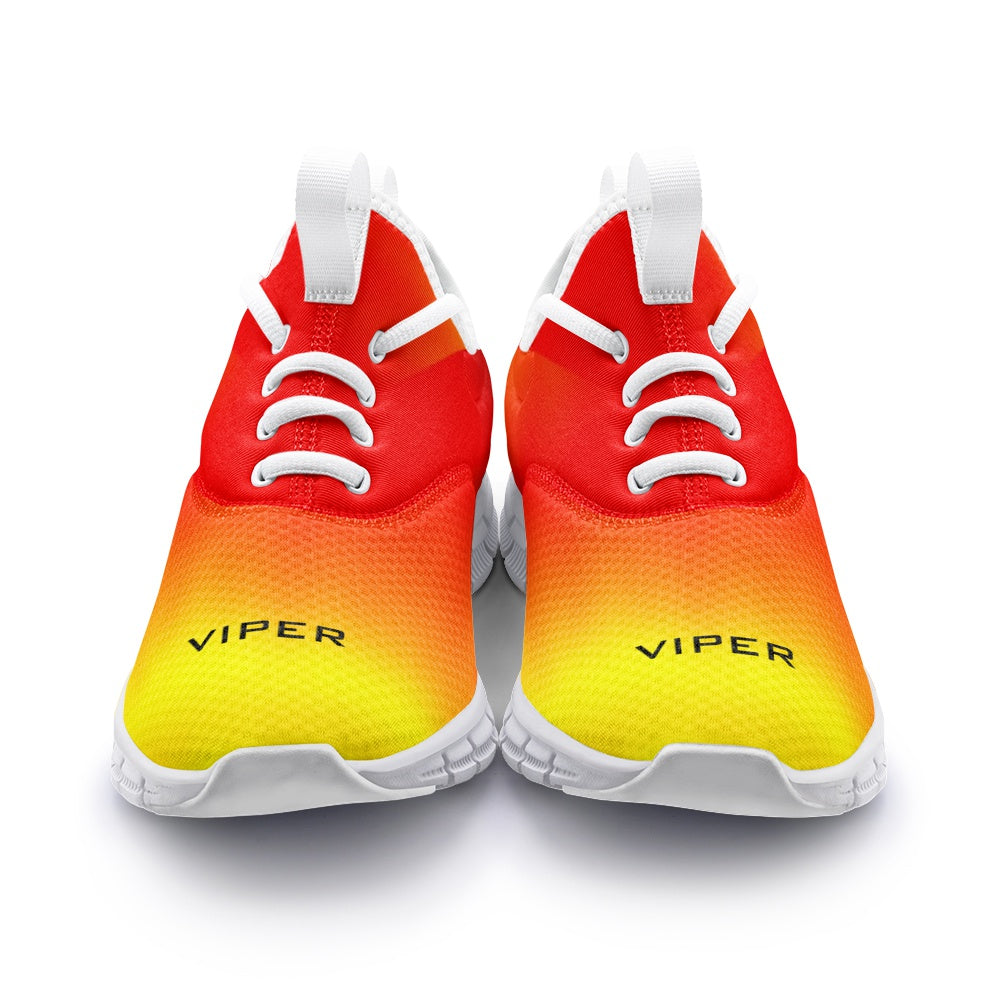 VIPER SHOES STYLE 54TF Abstract Red & Yellow Unisex Lightweight