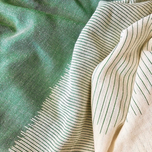 Striped Organic Cotton Scarf