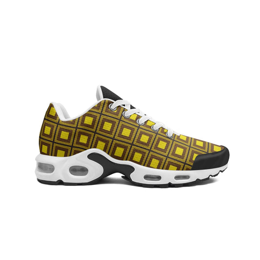 VIPER SHOES STYLE 55TT Abstract Yellow Cube Unisex Mesh Tech Eco-Flex