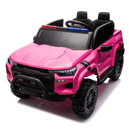 24V Two-seater Electric Pickup Truck For Kids, Kids Toys With Parent