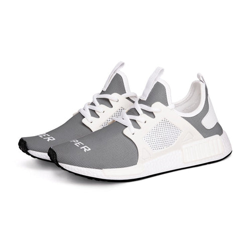 VIPER SHOES STYLE 54TR Gray Canvas Unisex Lightweight Sneaker