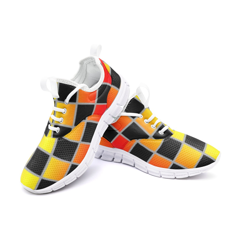 VIPER SHOES STYLE 54TF Geometric Abstract Cubes II Unisex Lightweight