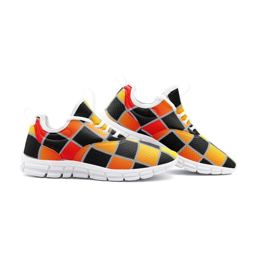 VIPER SHOES STYLE 54TF Geometric Abstract Cubes II Unisex Lightweight