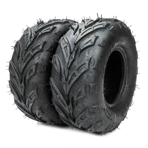 1pcs tire 351mm Black Sidewall 145/70-6